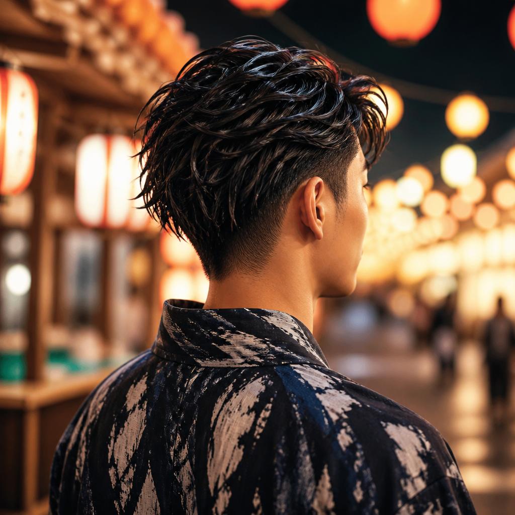 お祭りに映える！最新メンズヘアアレンジはBRIDGEで決まり！